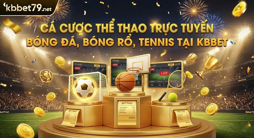 Cá Cược Thể Thao Trực Tuyến - Bóng Đá, Bóng Rổ, Tennis Tại KBBET