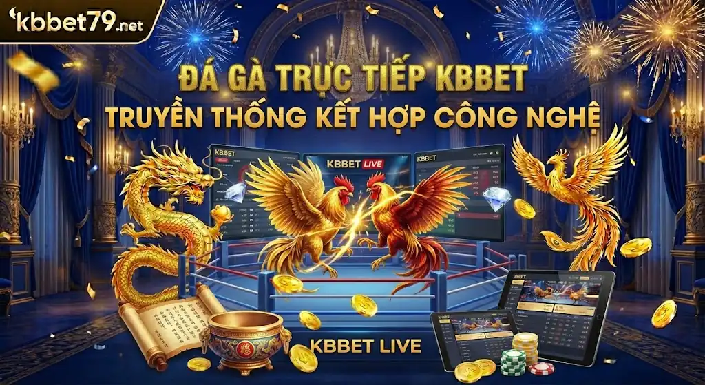 Đá Gà Trực Tiếp KBBET - Truyền Thống Kết Hợp Công Nghệ