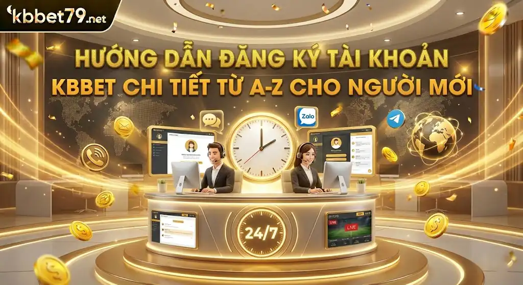 Hướng Dẫn Đăng Ký Tài Khoản KBBET Chi Tiết Từ A-Z Cho Người Mới