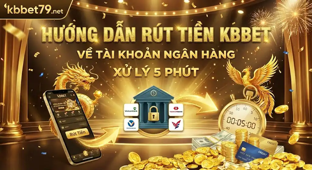 Hướng Dẫn Rút Tiền KBBET Về Tài Khoản Ngân Hàng - Xử Lý 5 Phút