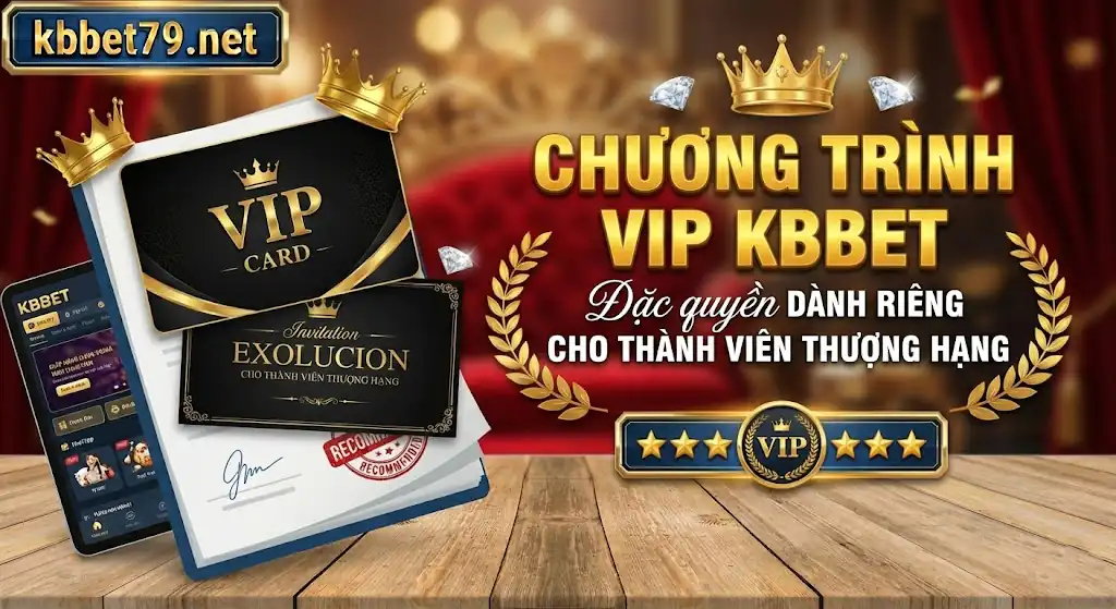 Chương Trình VIP KBBET - Đặc Quyền Dành Riêng Cho Thành Viên Thượng Hạng